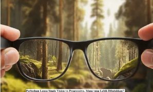 Perbedaan Lensa Single Vision vs Progressive, Mana yang Lebih Dibutuhkan