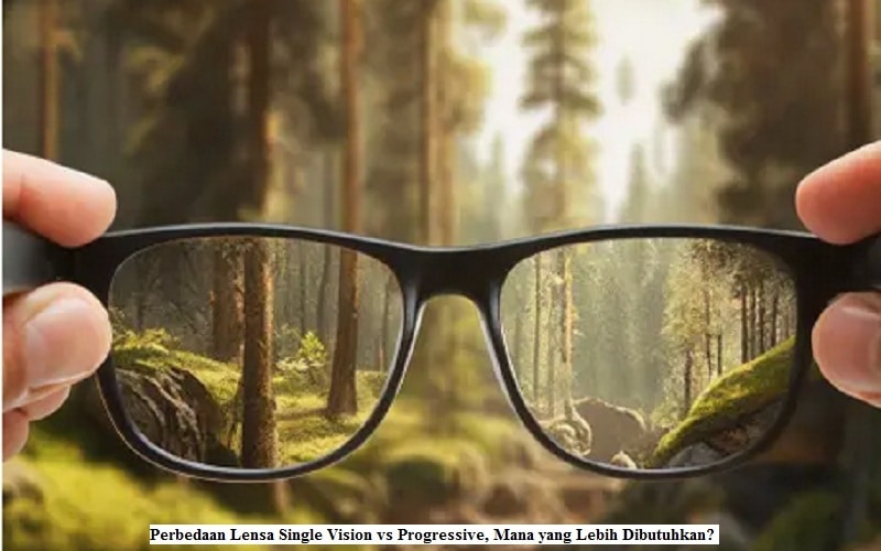 Perbedaan Lensa Single Vision vs Progressive, Mana yang Lebih Dibutuhkan